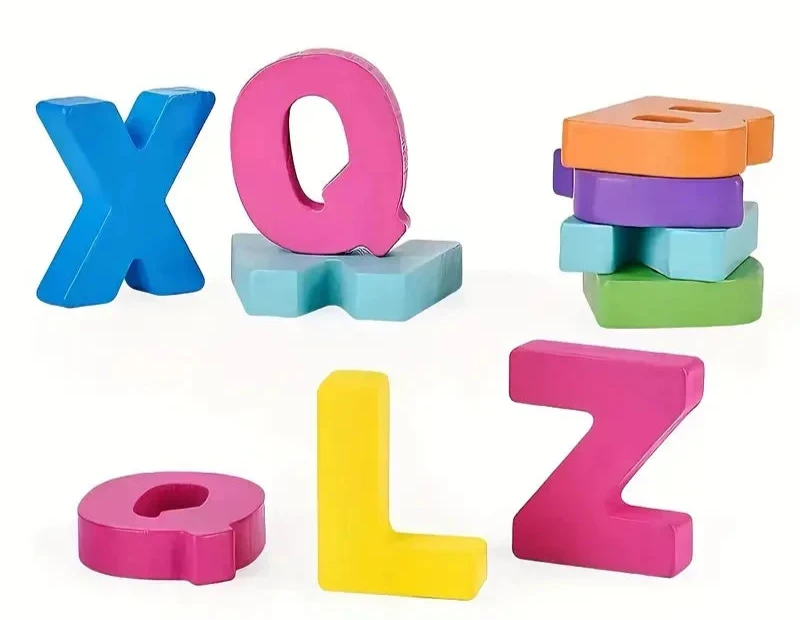 Puzzle en bois Alphabet 3D